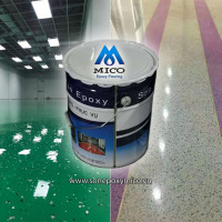 Sơn phủ epoxy cát màu
