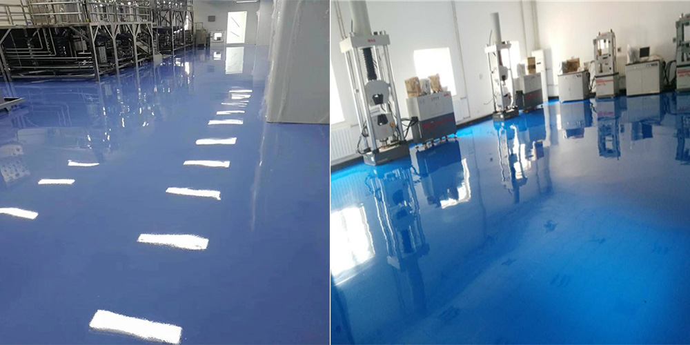 Sơn epoxy (chống) dẫn tĩnh điện tự san phẳng nhà kho
