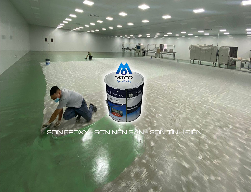 sơn lót sàn epoxy chống tĩnh điện