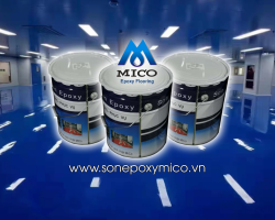 Thi công phòng sạch, sơn epoxy, sơn nền sàn nhà xưởng, sơn tĩnh điện chất lượng giá tốt  với Sơn Epoxy Mico