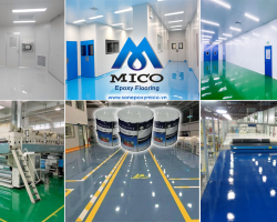 sơn phủ epoxy phun sơn sơn lăn san phẳng